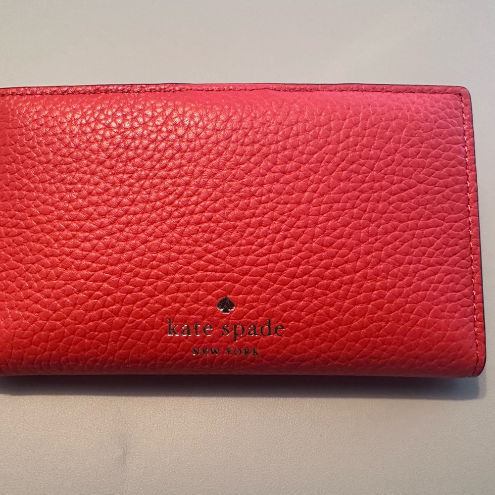 Kate Spade Red Leather Wallet